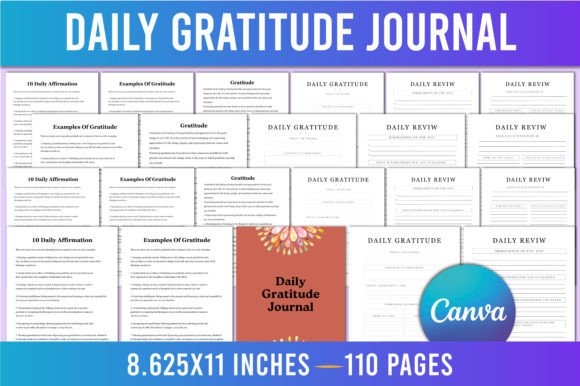 Download Daily Gratitude Journal with Prompts - Daily gratitude Collection